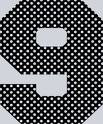 Jersey Number 9 Venthole - STK03312