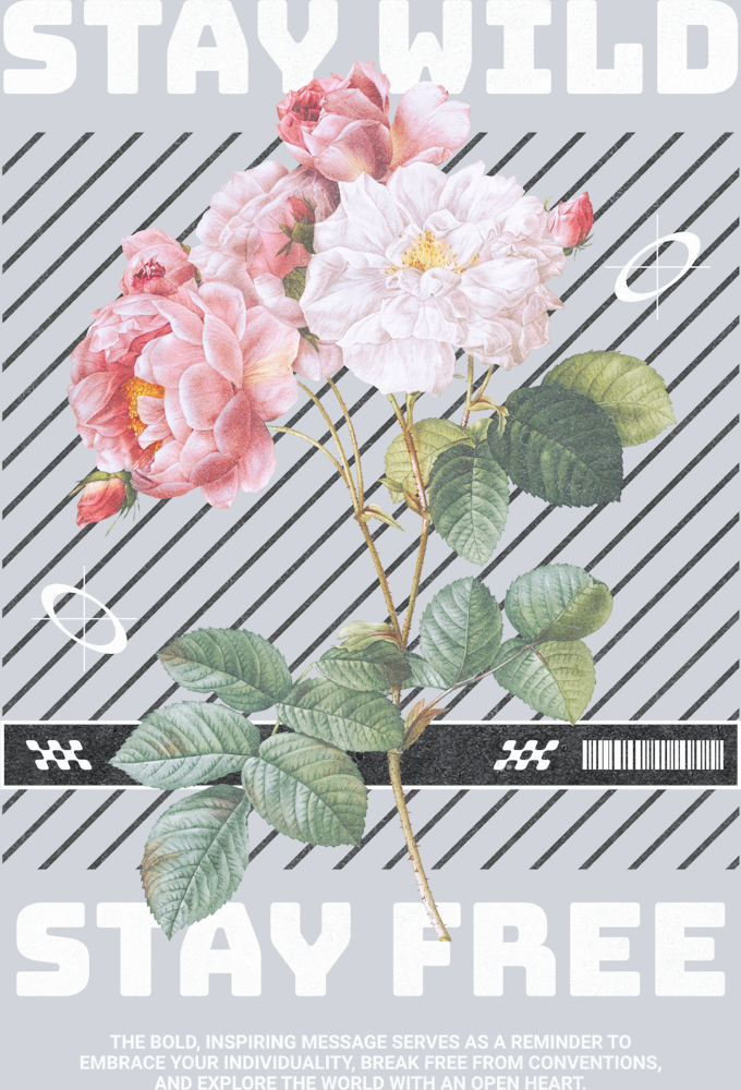 Stay Wild Stay Free - STK05804