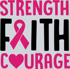 Strength Faith Courage - STK05837