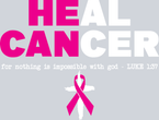 He Can Heal Cancer BCA - White - STK06843