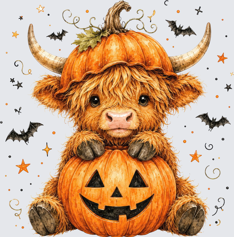 Highland Cow 9 - STK08123