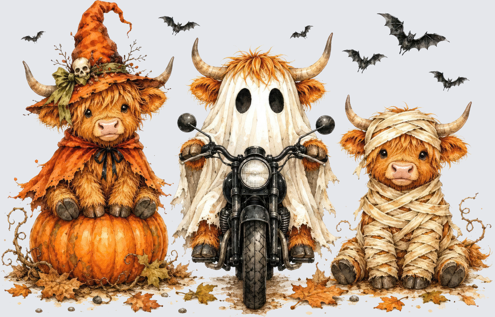 Highland Cow 6 - STK08120