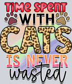 Pets Time Spent With Cats Is Never Wasted - STK04899