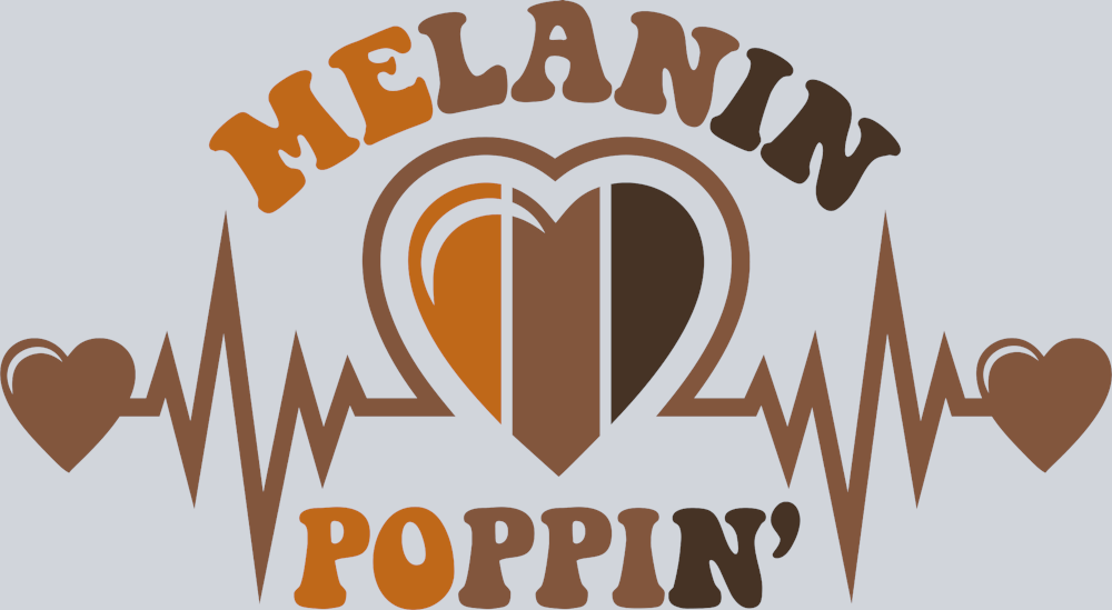 Melanin Poppin Heartbeat - STK04175