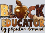 Black Educator By Popular Demand - STK00589