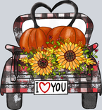 I Love You Autumn Truck - STK02987