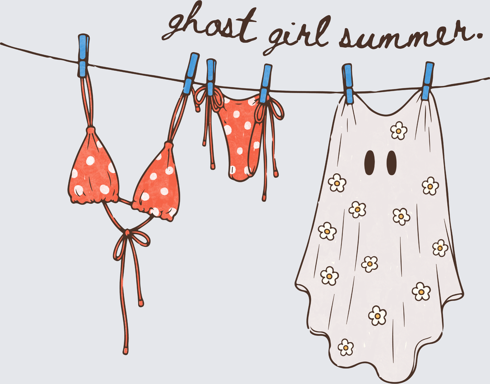 Ghost Girl Summer - STK08024