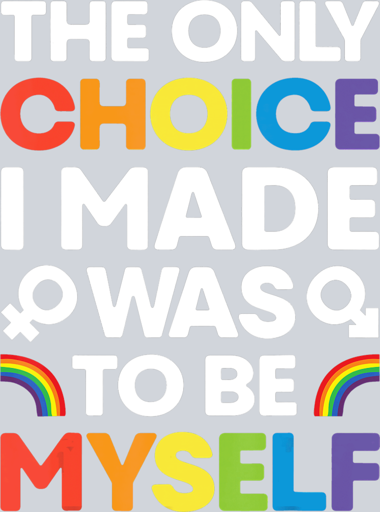 The Only Choice I Made Was To Be Myself - STK06071