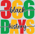 366 Days Black History - Black - STK00028