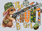 The Hunt Is On Camo Rabbit - STK06063