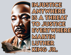 Martin Luther King Mlk Injustice Anywhere - STK04128