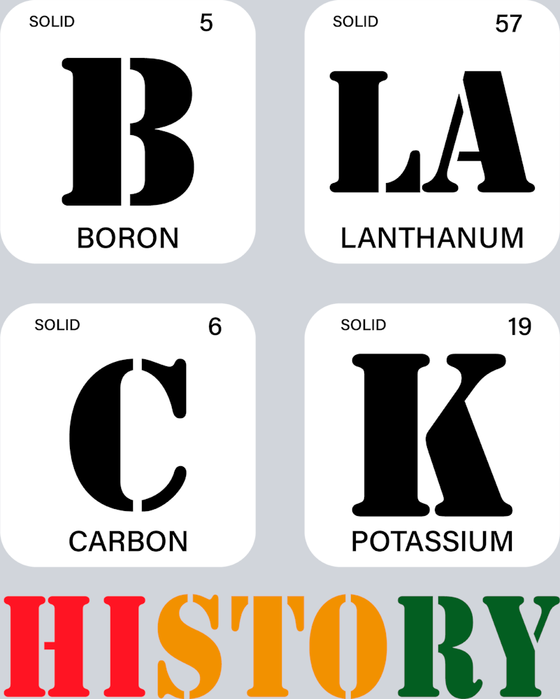 Periodical Black History - STK04813