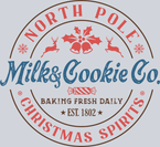 Vintage North Pole Milk And Cookie Co - STK06328