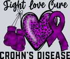 Fight Love Cure Crohns Disease - STK06784