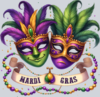 Mardi Gras Masquerade Masks 3 - STK04084