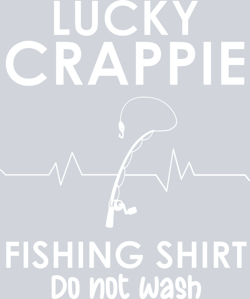 Sports Lucky Crappie Fishing Shirt - STK05734