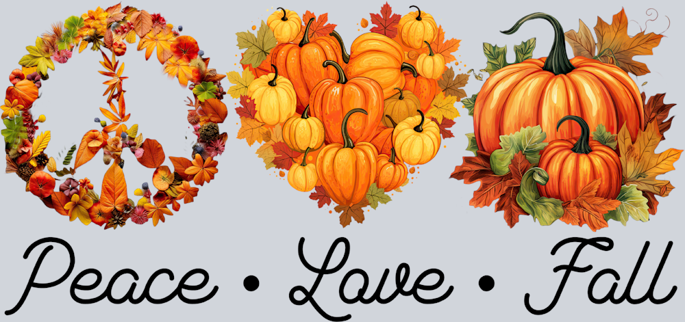 Peace Love Fall 1 - STK07233