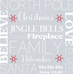 Christmas Word Art - STK01342
