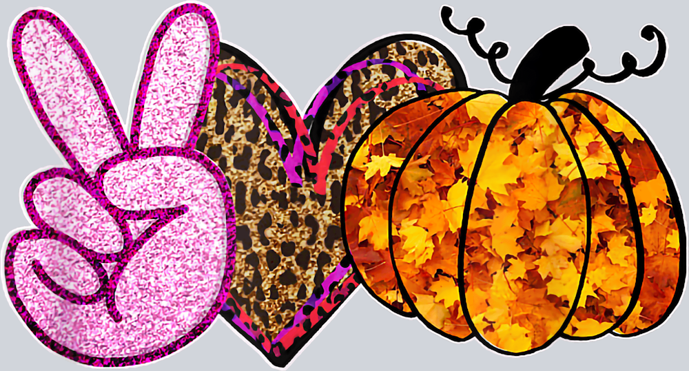 Peace Love Pumpkin 1 - STK04778