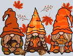 Gnome Autumn - STK07172