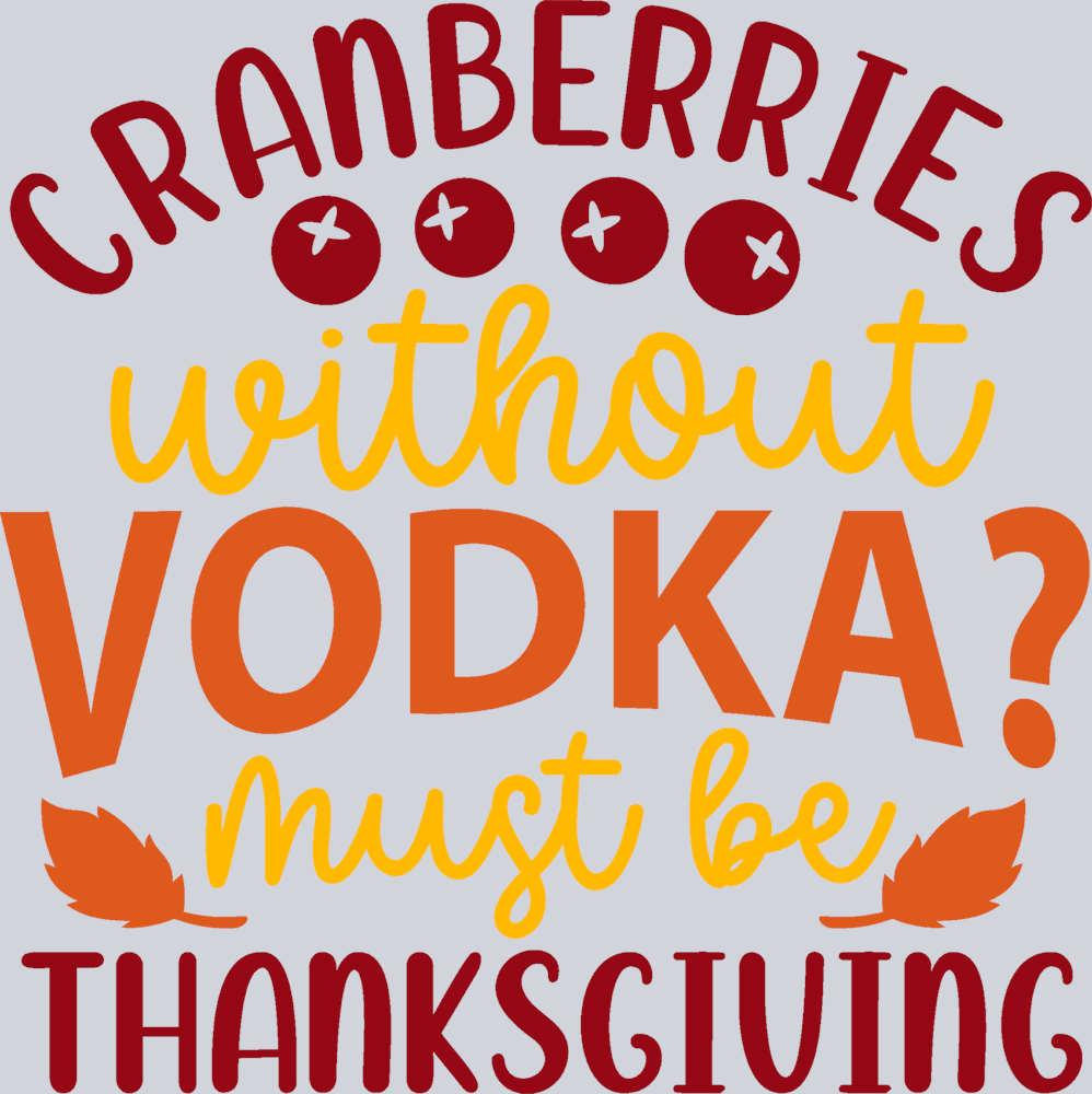 Cranberries Without Vodka - STK01462