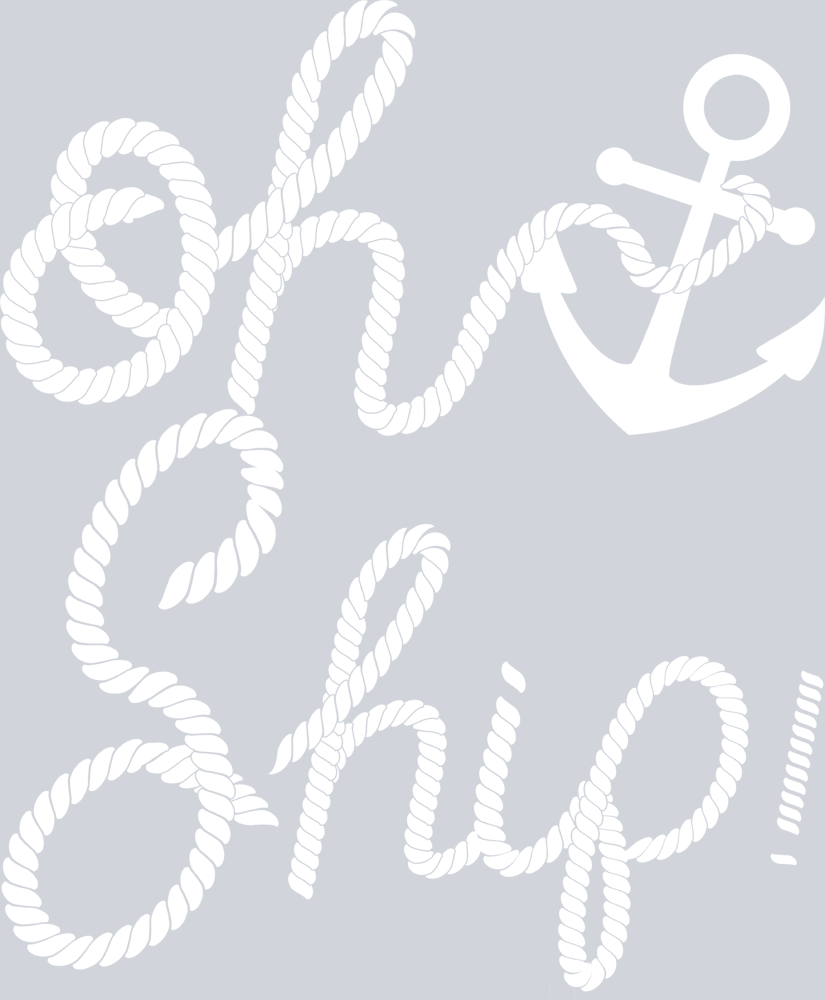 Oh Ship (white) - STK07526