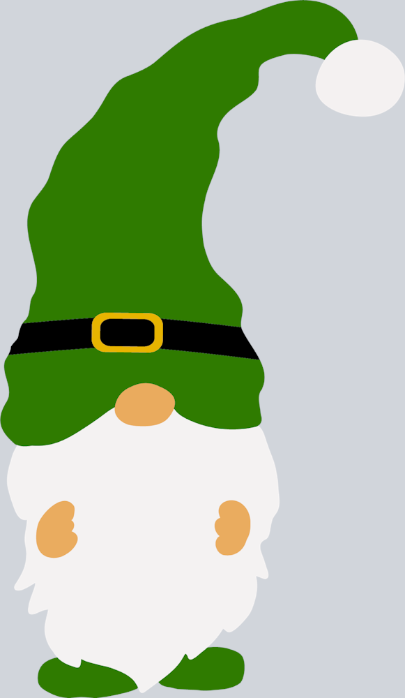 Gnome Green Short - STK02287