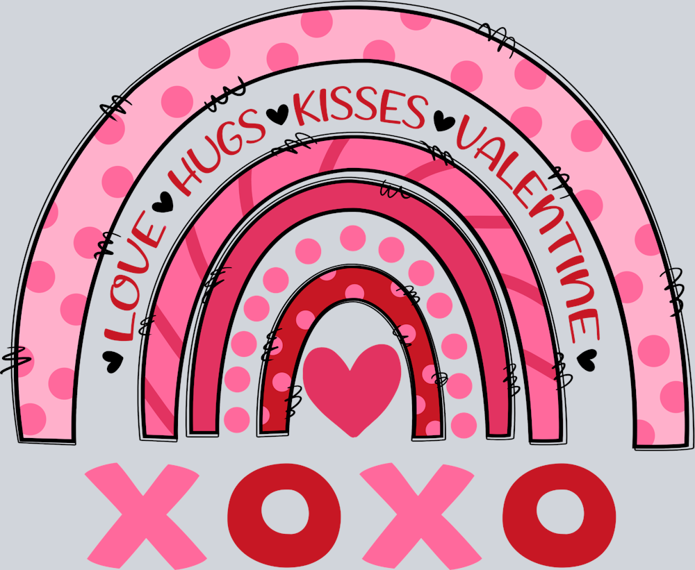 Xoxo Rainbow - STK06550