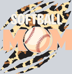 Leopard Softball Mom Softball Lover - STK03557