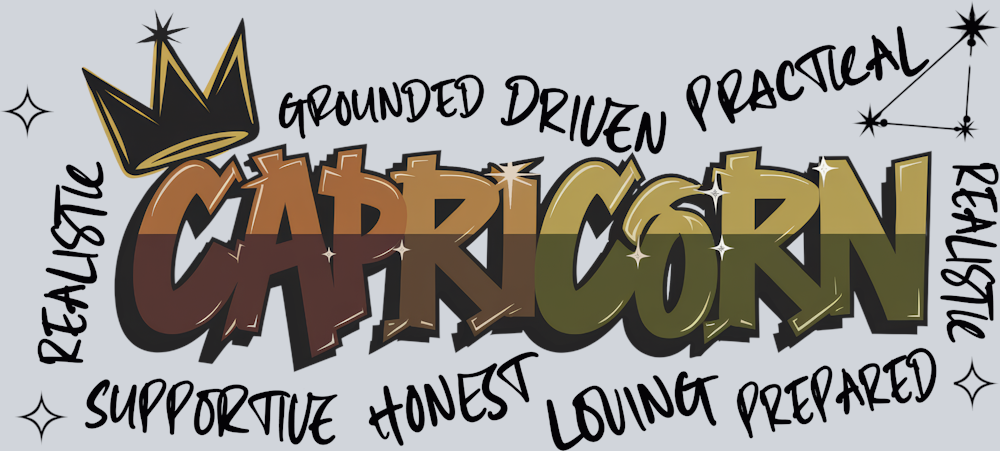 Capricorn Graffiti - STK01219