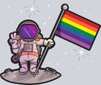 LGBTQ Astronaut - STK03587