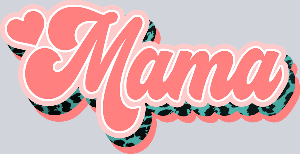 Mama Retro Leopard - STK03982