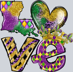 Mardi Gras Louisiana Love - STK04076