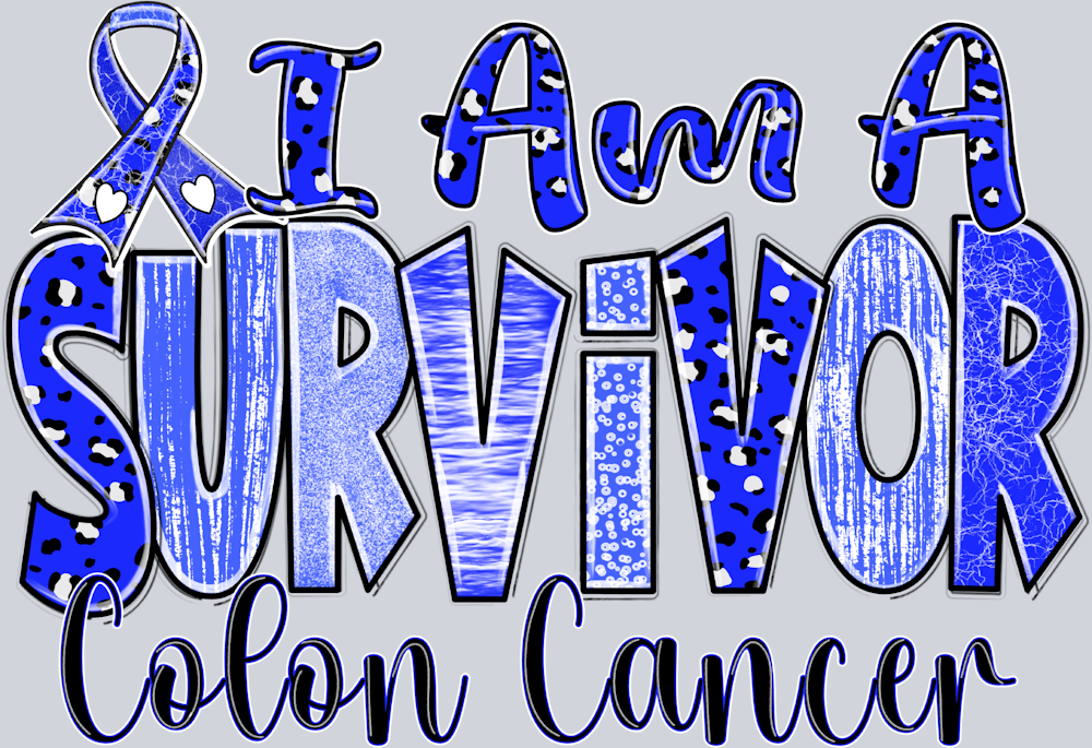 Colon Cancer Awareness I am a Survivor - STK07435
