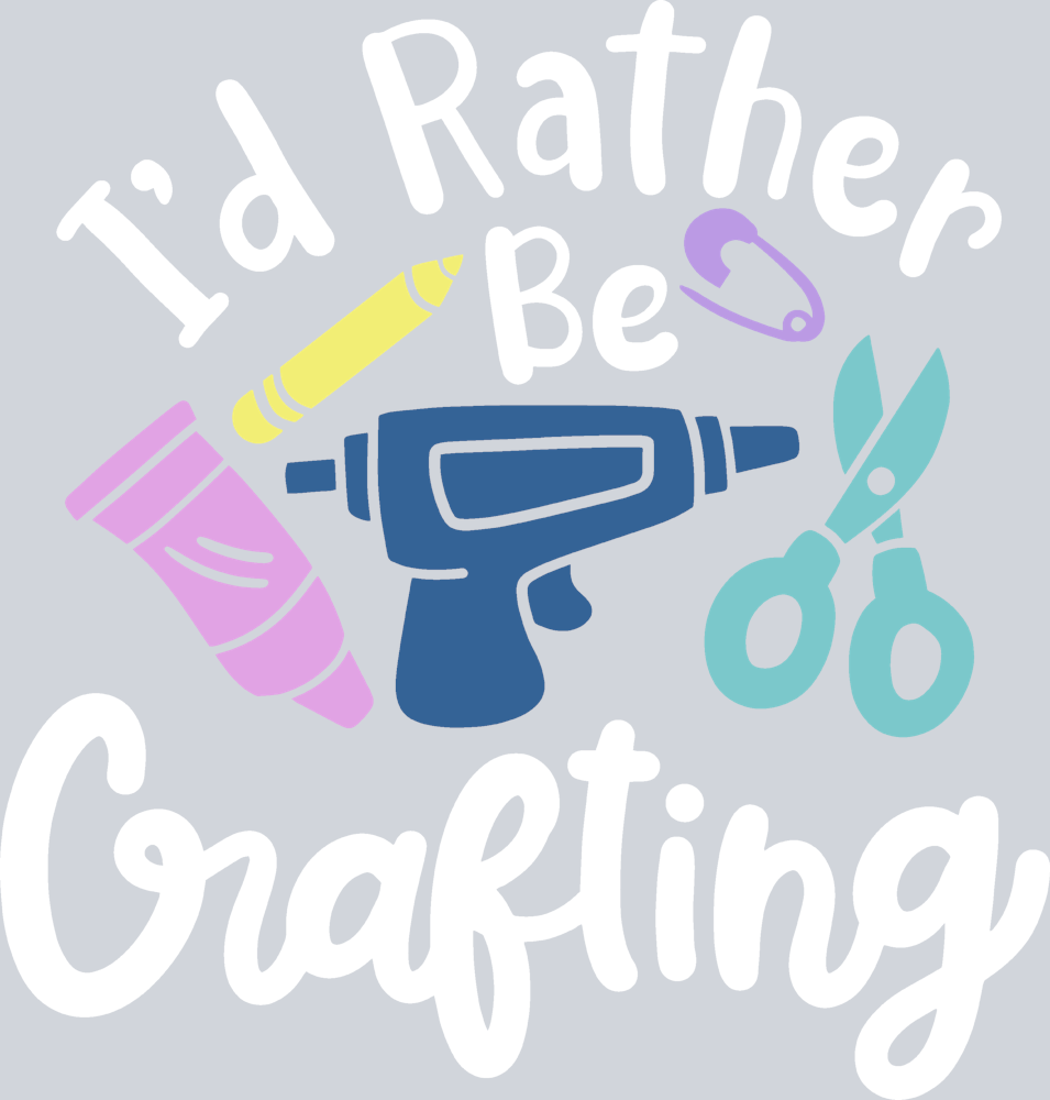 Id Rather Be Crafting 1 - STK07661