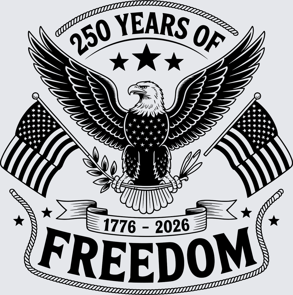 250 Years Of Freedom 1 - black - STK07776