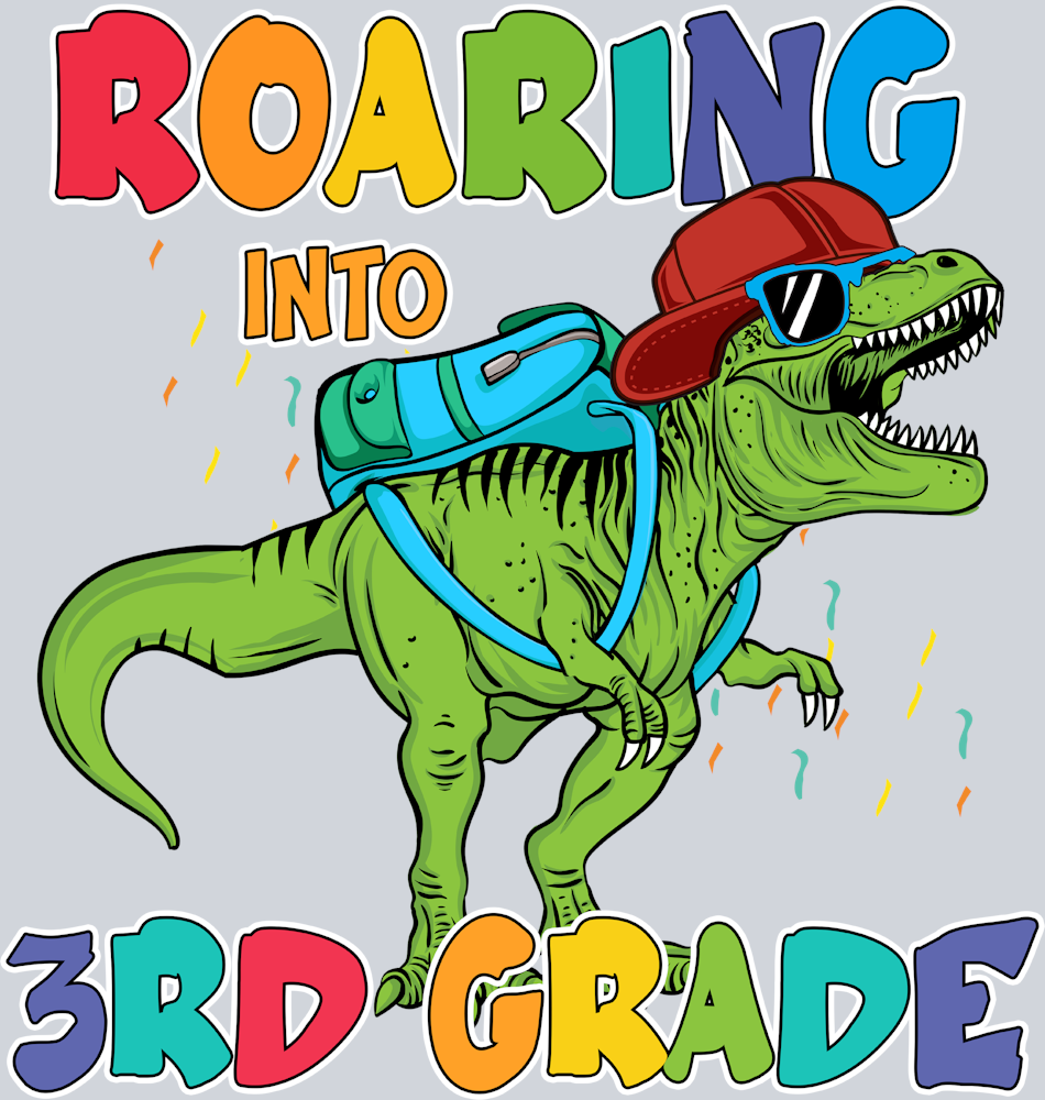 Roaring Into 3rd Grade - STK05254