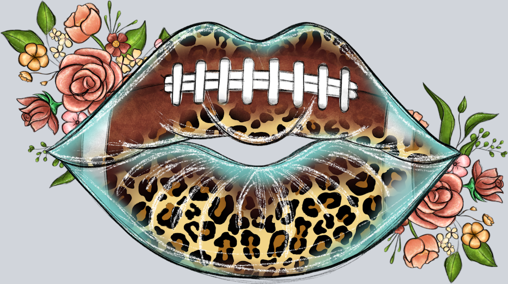Football Leopard Lips - STK02077