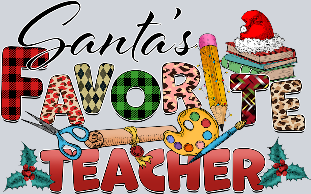 Santas Favorite Teacher 1 - STK05311