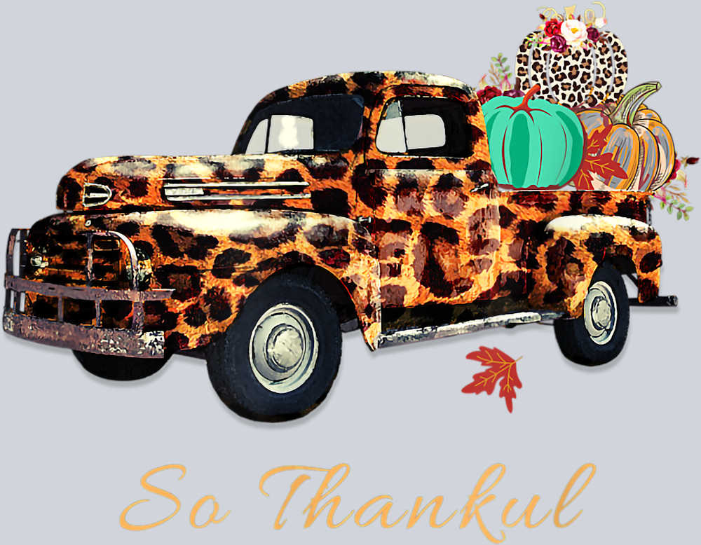 So Thankful Pumpkin Truck - STK05580