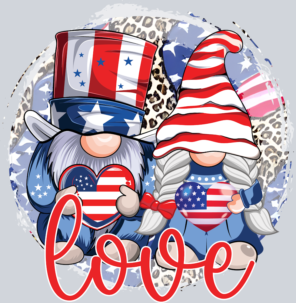 Gnome Love USA - STK02307