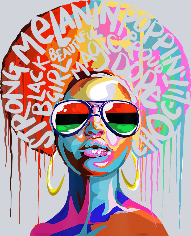 Strong Melanin Poppin Queen - STK05845