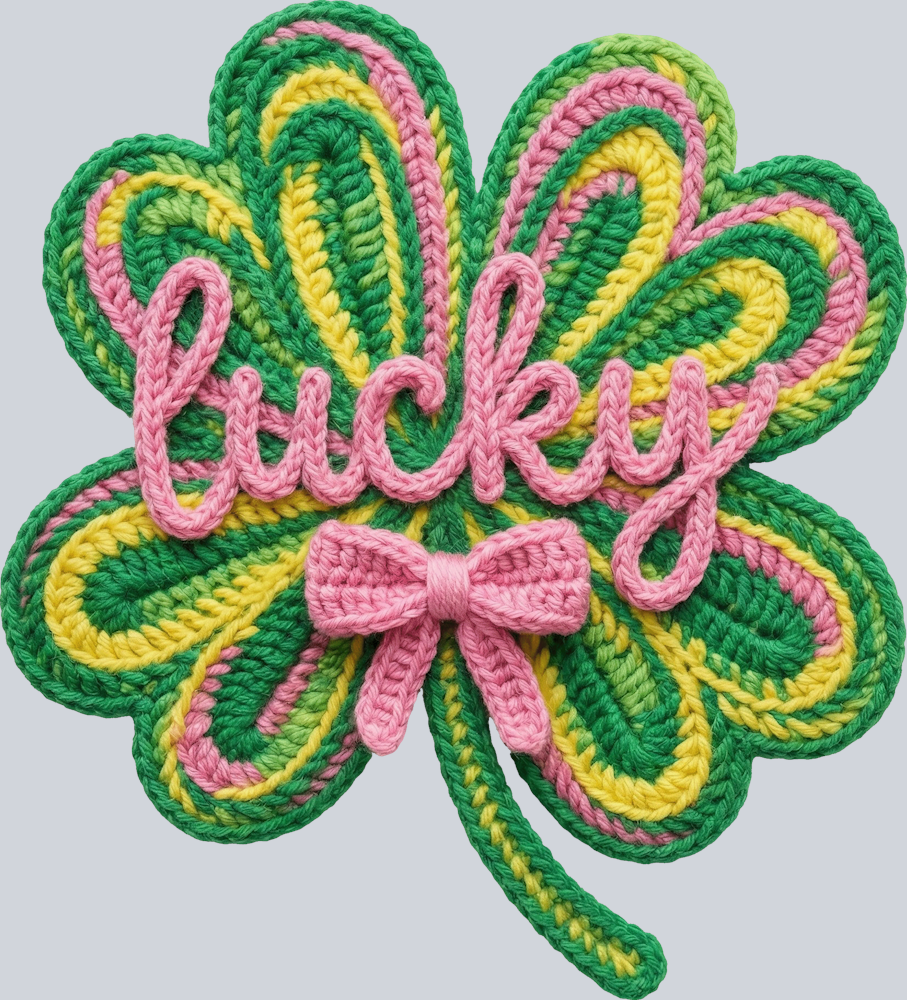 Lucky Shamrock Faux Yarn - STK07759