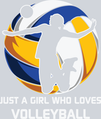 Just A Girl Who Loves Volleyball - STK03451