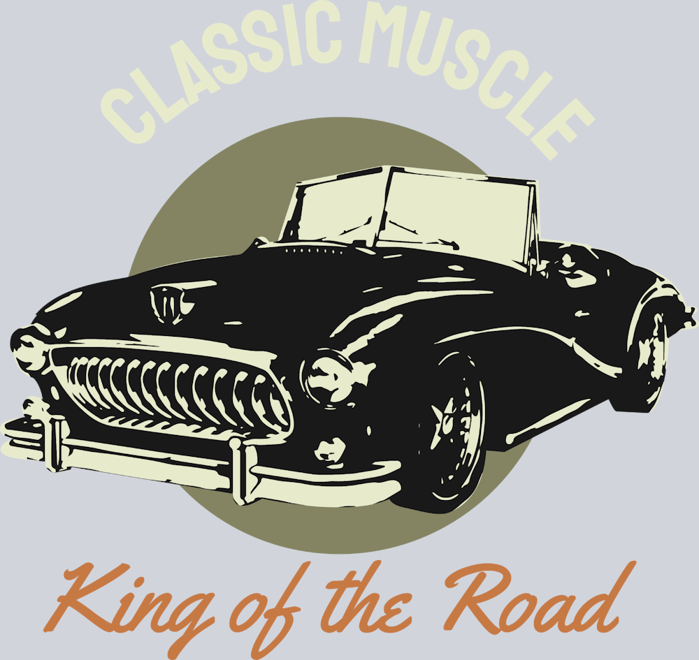 Classic Muscle King of the Road - STK01376