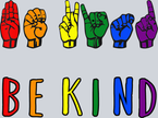 Be Kind Pride Asl - STK00475