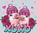 Xoxo Pigs - STK06549