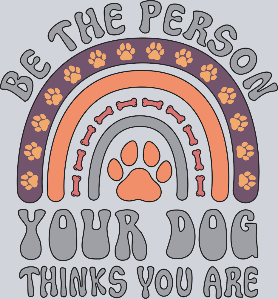 Pets Dog Paw Rainbow - STK04842