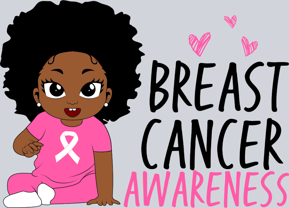 Breast Cancer Awareness Baby Girl - STK01113