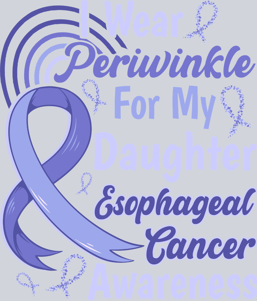 I Wear Periwinkle For My Daughter - STK06797